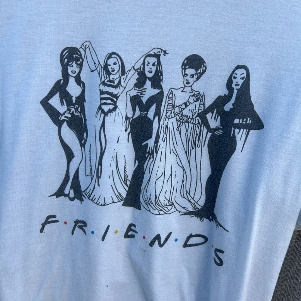 Fancyqube tshirt Friends Halloween short sleeve size medium - Picture 2 of 6